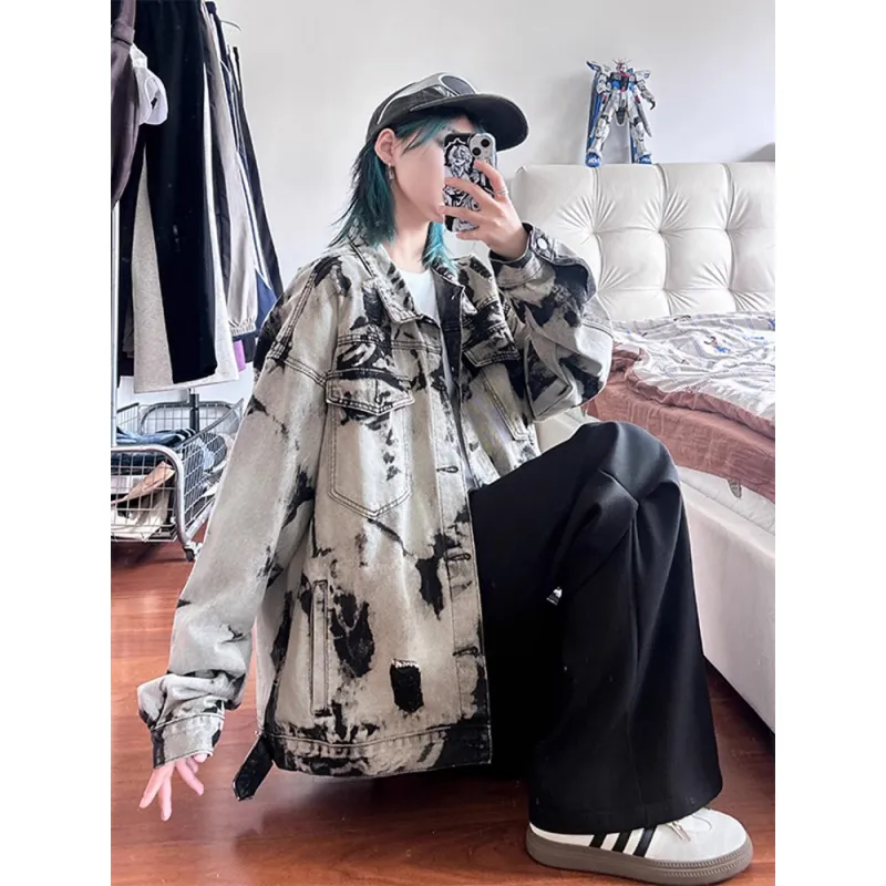 Weles Jackets Coats Unisex Black Gray Color-4