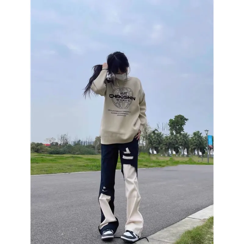 Weles Jeans Unisex Black & White-1