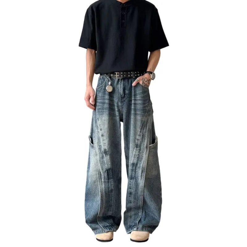 Weles Jeans Unisex Vintage Blue-4