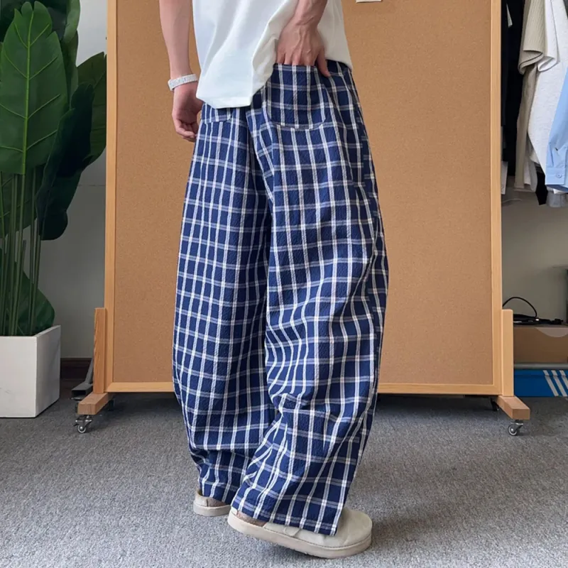 Weles Casual Pants Unisex Blue-3