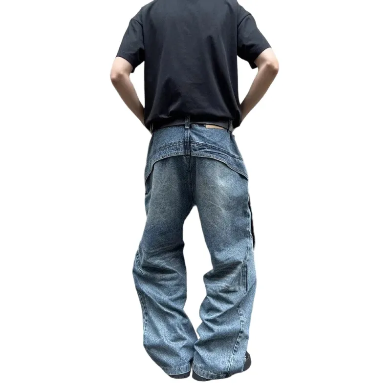 Weles Jeans Unisex Vintage Blue-4