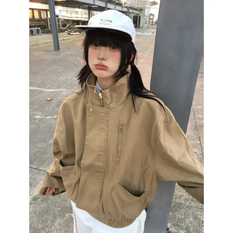 Weles Jackets & Coats Unisex Khaki-4