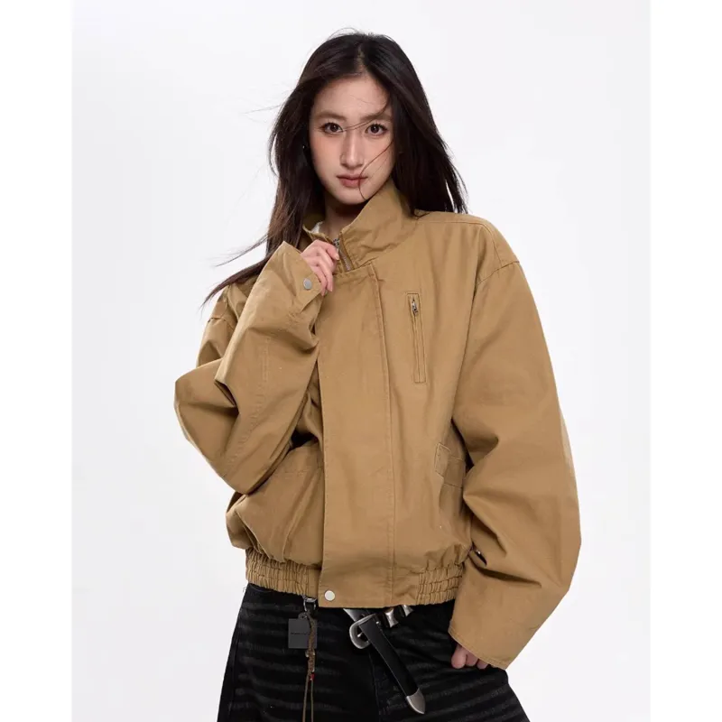 Weles Jackets & Coats Unisex Khaki-2