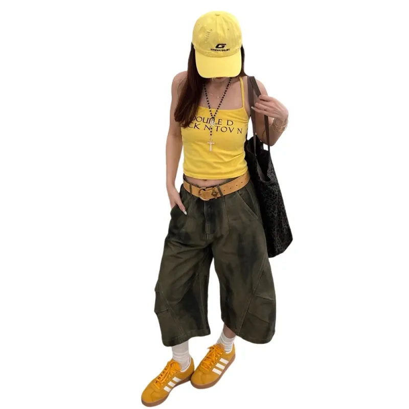 Weles Casual Shorts Unisex Green-4