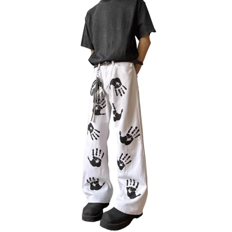 Weles Jeans Unisex White-4