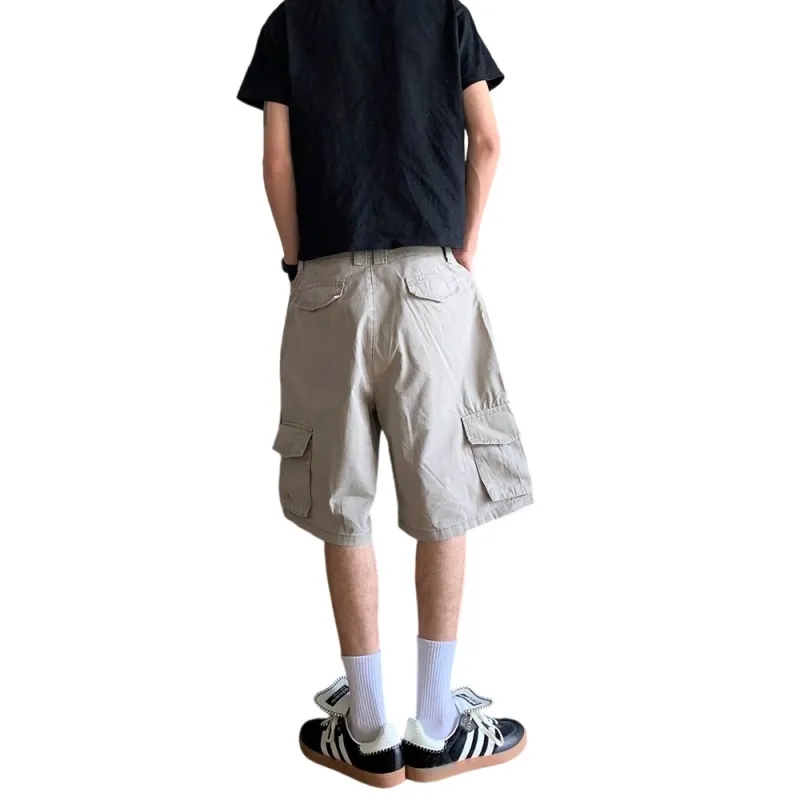 Weles Casual Shorts Unisex Khaki-3