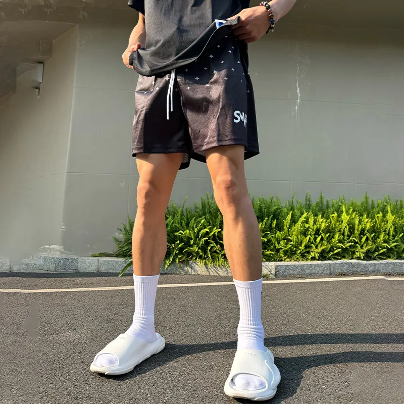 SMVP Sports Shorts Unisex Black-2