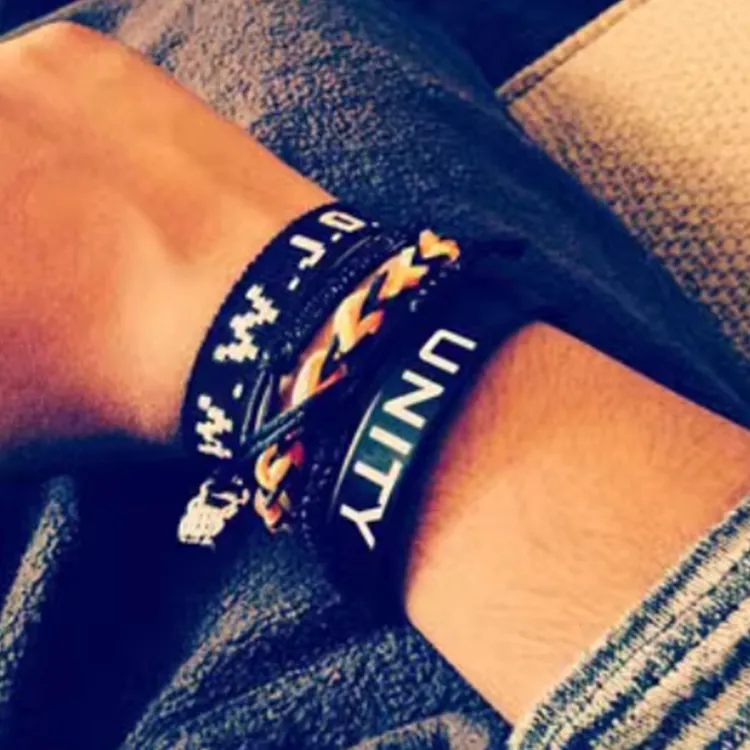 SMVP Sports Bracelets Ball Star Fan Merch Bracelet Running Training Moisture-Wicking Basketball Hand Wristband Unisex-9