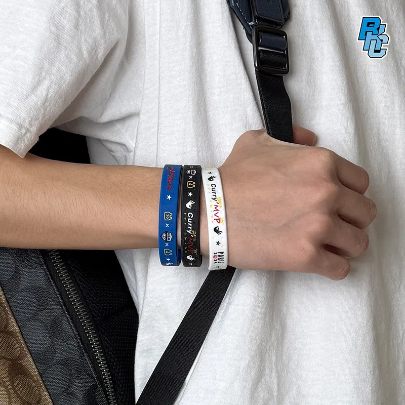 SMVP Sports Bracelets Good Night Commemoration Everyday Training Basketball Wristband Unisex-1