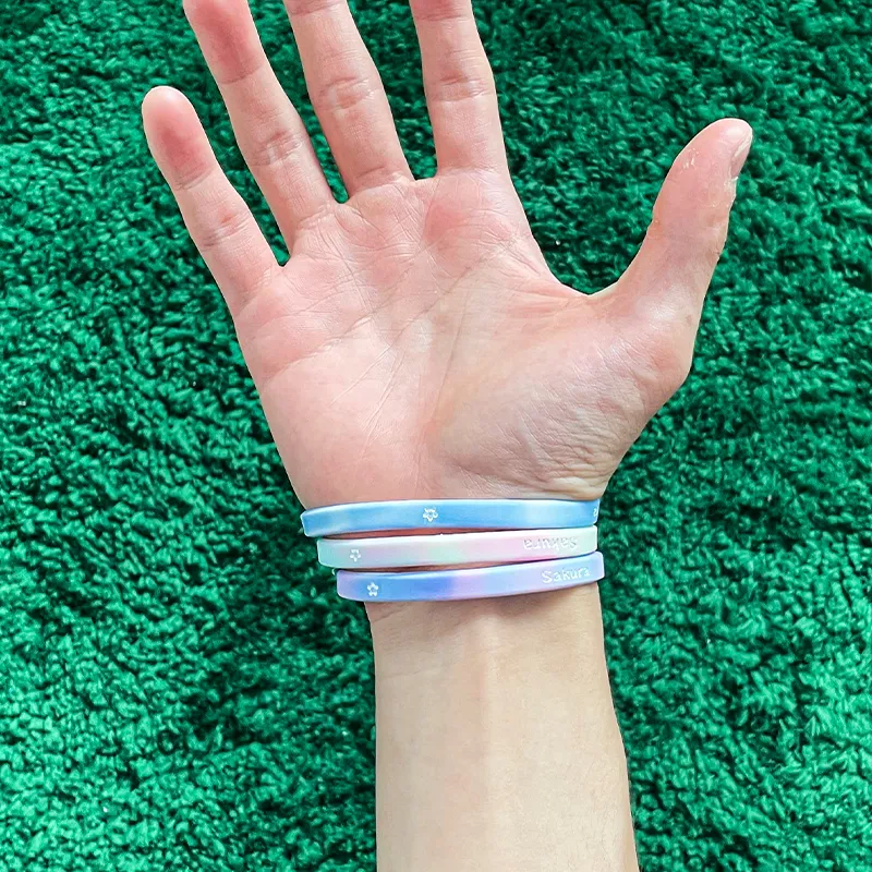 SMVP Sports Bracelets Running Training Basketball Silicone Moisture Wicking Wristband Couple Trendy Accessory-13