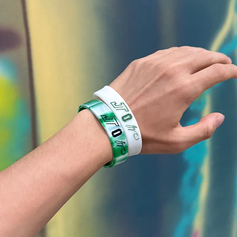 SMVP Sports Bracelets Silicone Basketball Wristband Unisex One Size-2