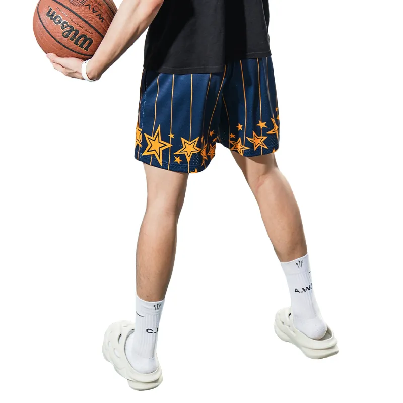 SMVP Sports Shorts Unisex Blue-3