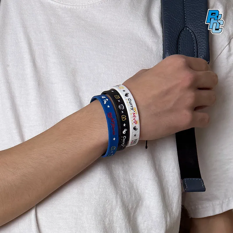 SMVP Sports Bracelets Good Night Commemoration Everyday Training Basketball Wristband Unisex-4