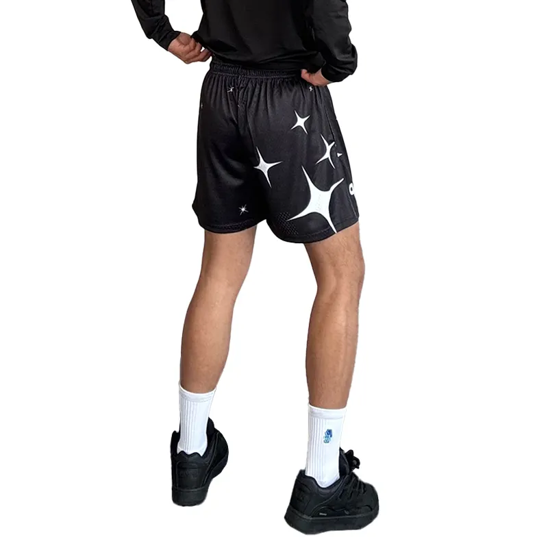 SMVP Sports Shorts Unisex Black-5