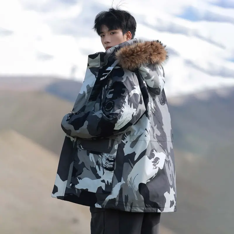 Wenpercy Parka Coats Unisex-7