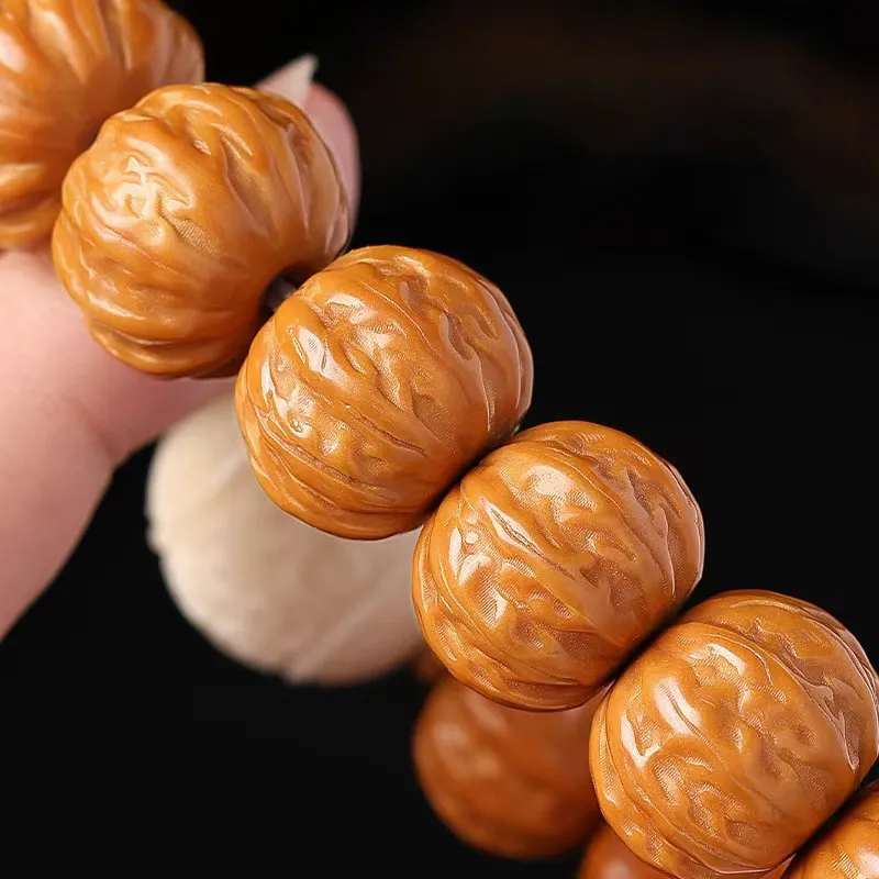 XIBAOCHUNHUA Monkey Head Walnut Bracelets Unisex-3