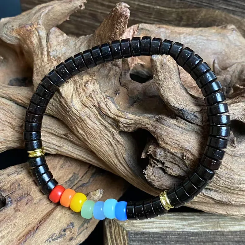 XIBAOCHUNHUA Ebony Bracelets Unisex-5