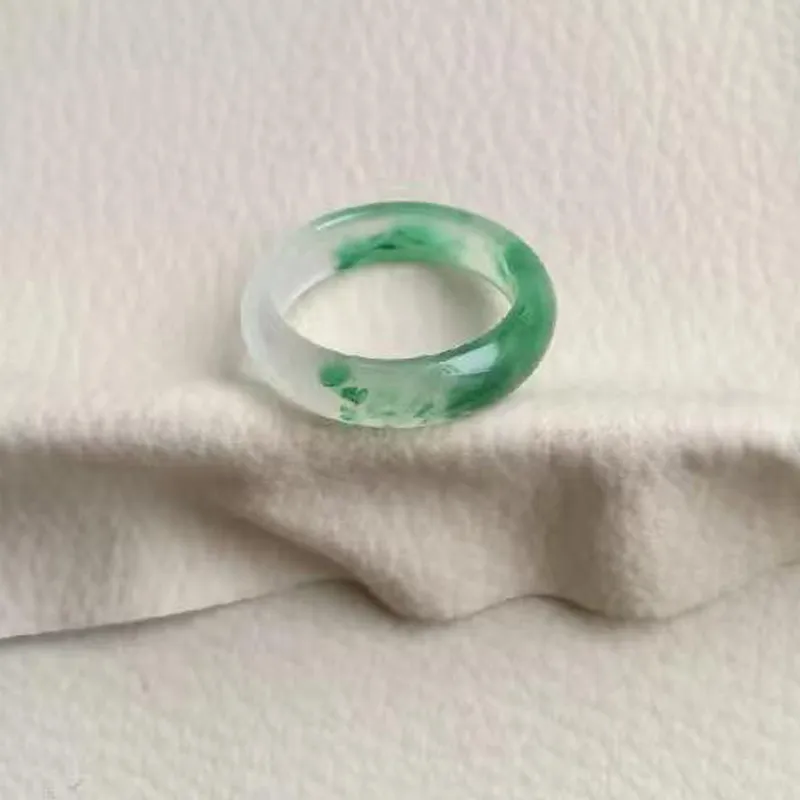 XIBAOCHUNHUA African Emerald Rings Unisex-3