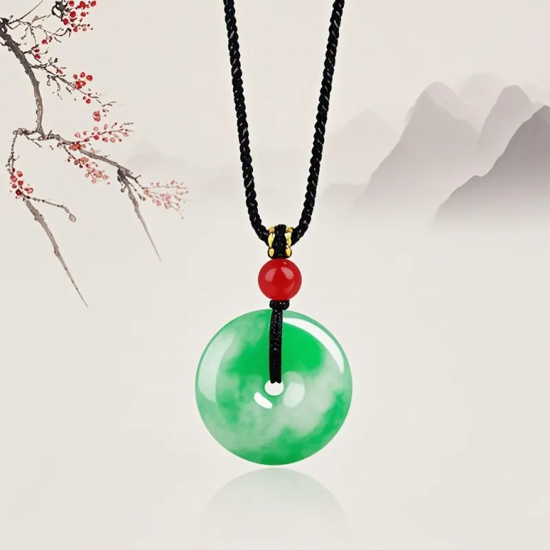 XIBAOCHUNHUA African Emerald Necklaces Unisex-4