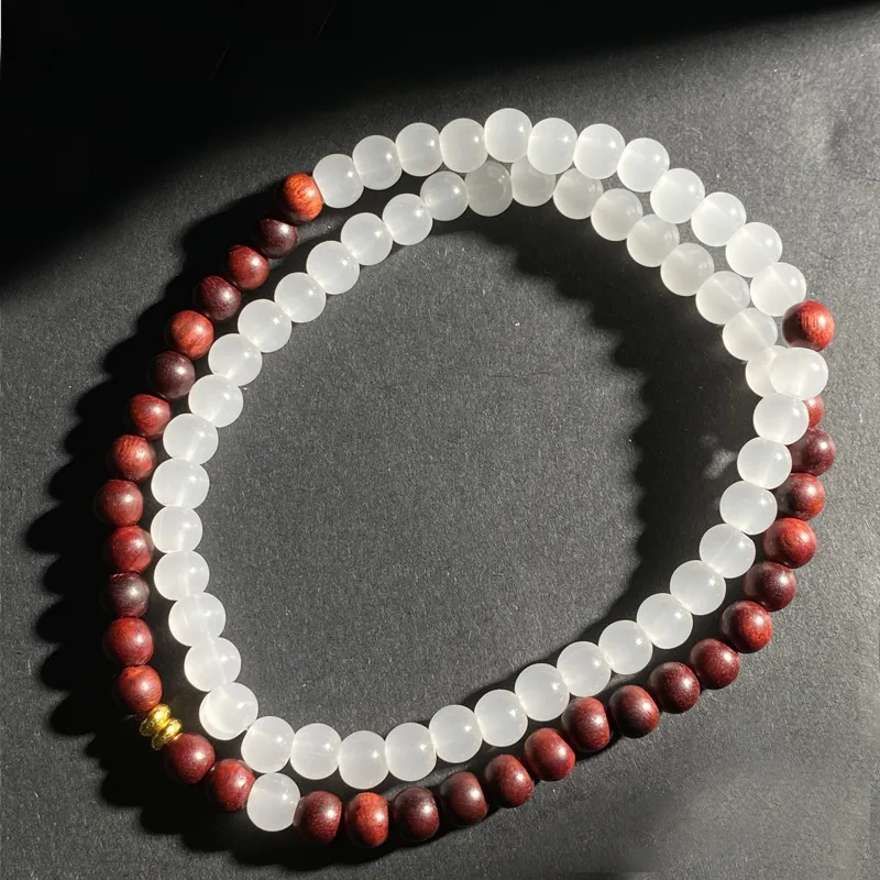XIBAOCHUNHUA Bloodwood Bracelets Unisex-5
