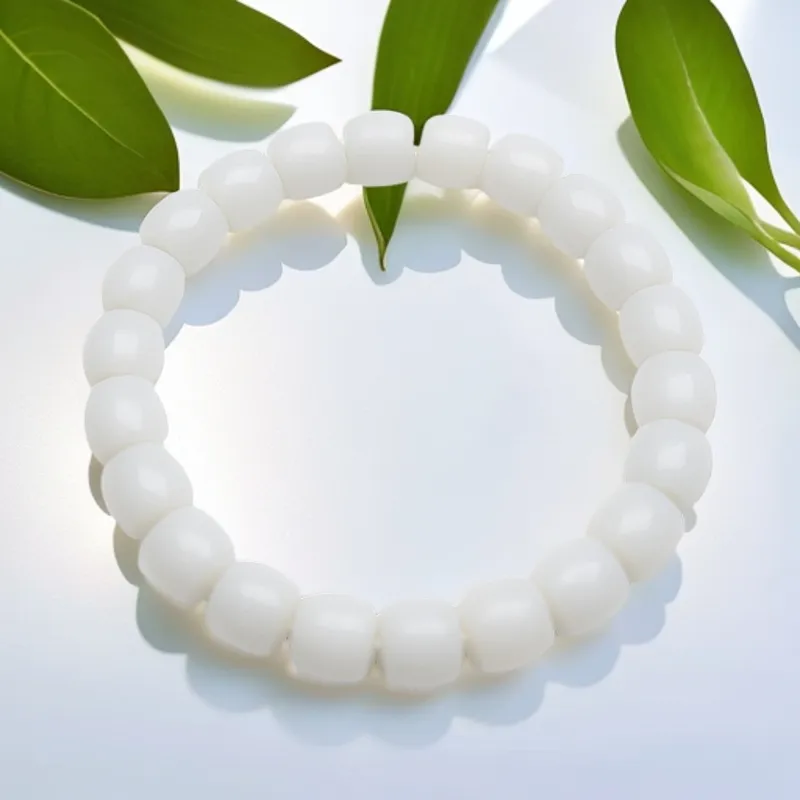 XIBAOCHUNHUA Bracelets White Jade/Pale Greenish White Jade Unisex-1