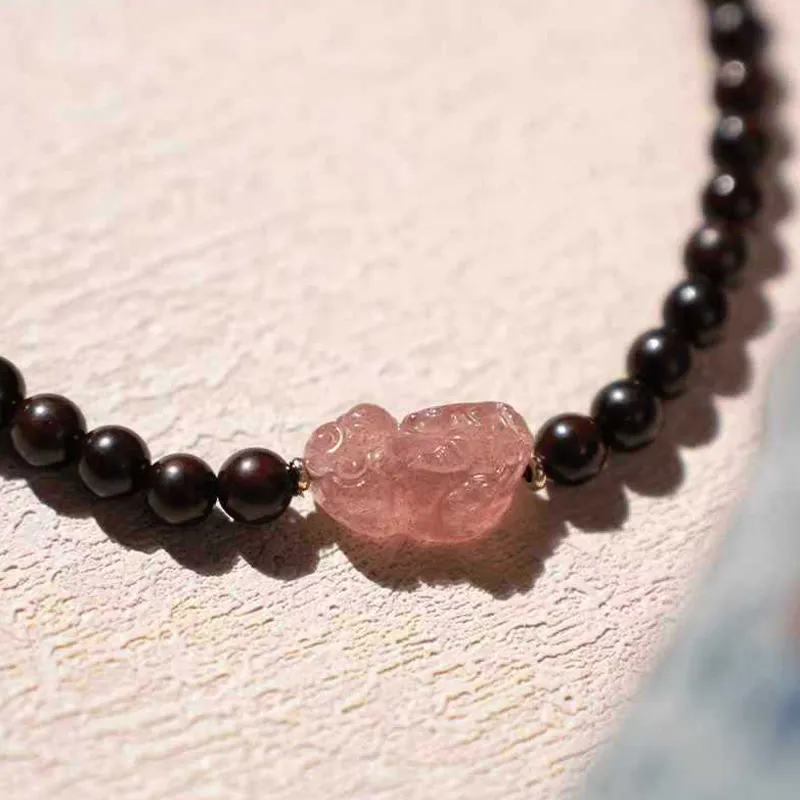 XIBAOCHUNHUA Bloodwood Bracelets Unisex-5