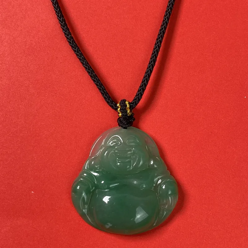 XIBAOCHUNHUA Natural African Emerald Necklaces Unisex-5