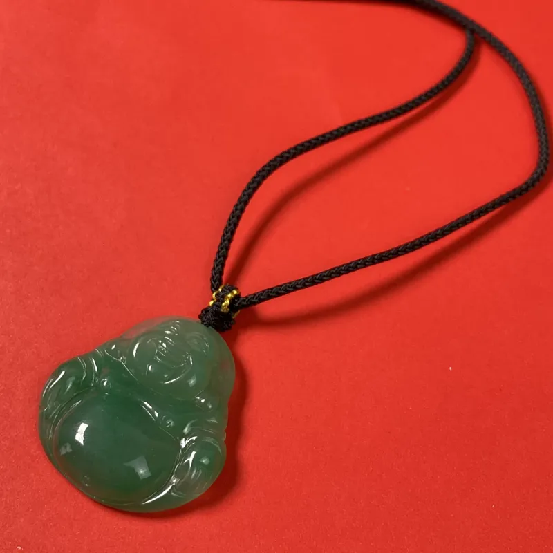XIBAOCHUNHUA Natural African Emerald Necklaces Unisex-4