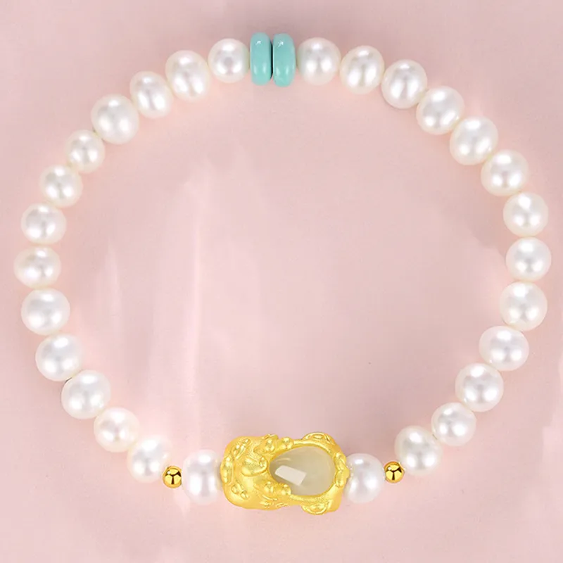 XIBAOCHUNHUA Freshwater Pearl Bracelets Unisex-4