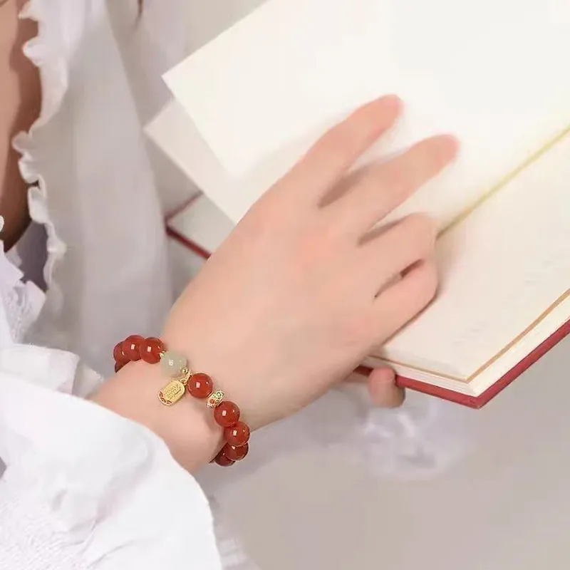 XIBAOCHUNHUA Agate Bracelets Unisex-3