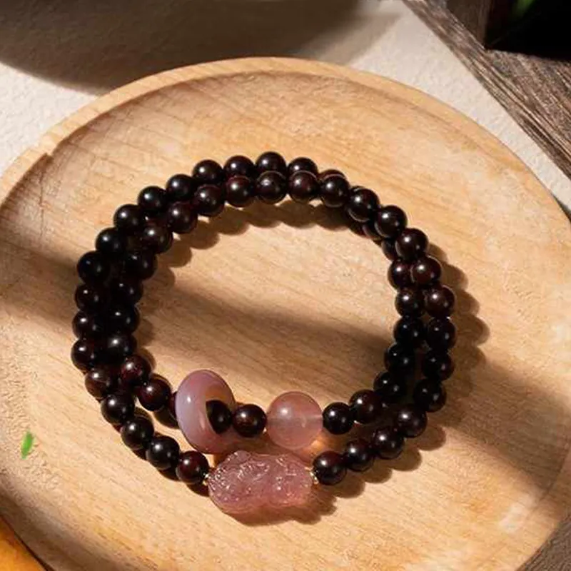 XIBAOCHUNHUA Bloodwood Bracelets Unisex-2