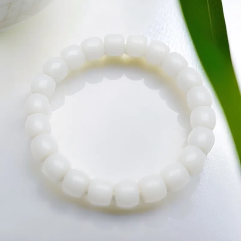XIBAOCHUNHUA Bracelets White Jade/Pale Greenish White Jade Unisex-4