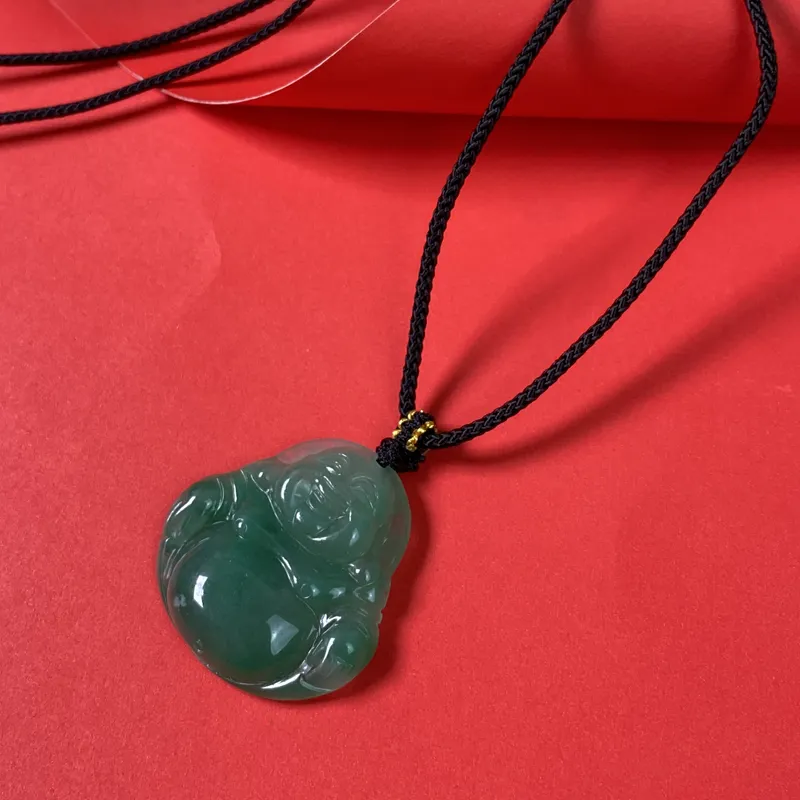 XIBAOCHUNHUA Natural African Emerald Necklaces Unisex-3