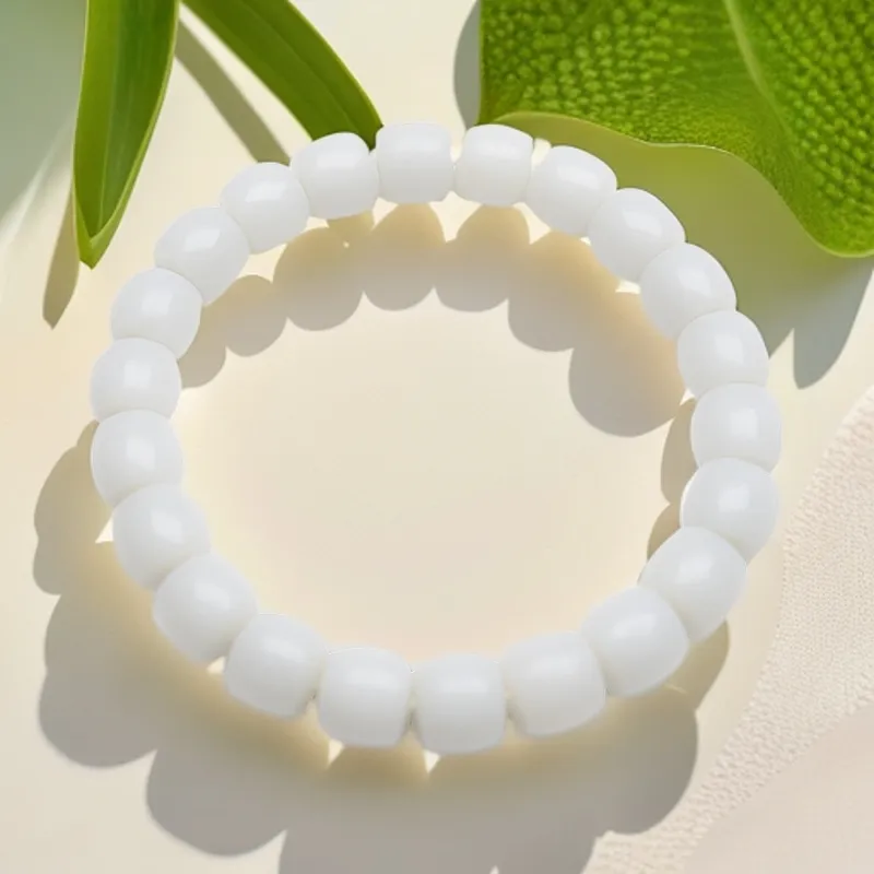 XIBAOCHUNHUA Bracelets White Jade/Pale Greenish White Jade Unisex-2