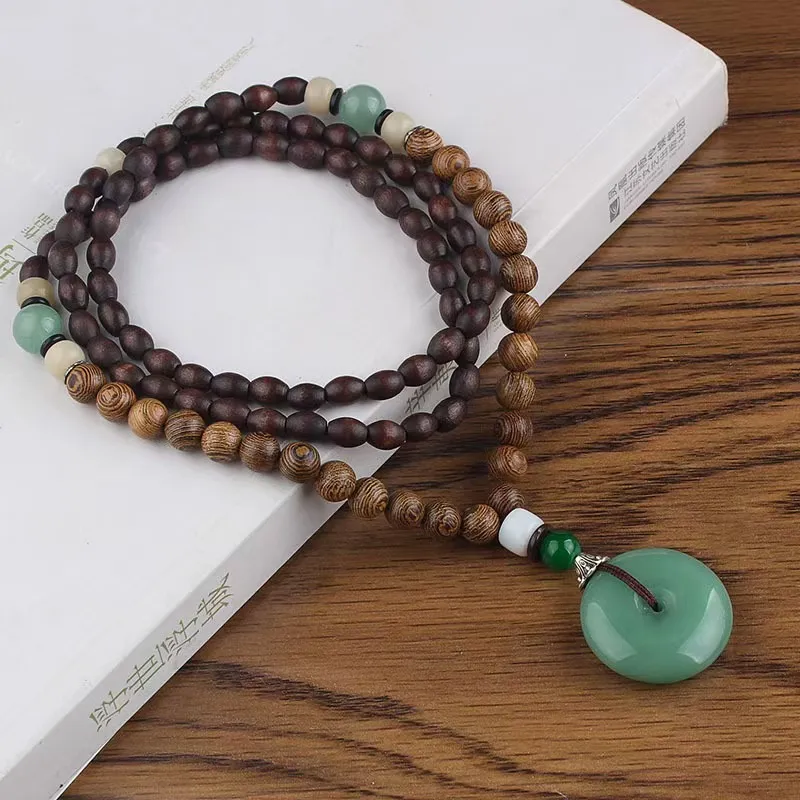 XIBAOCHUNHUA Redwood Bracelets Unisex-2