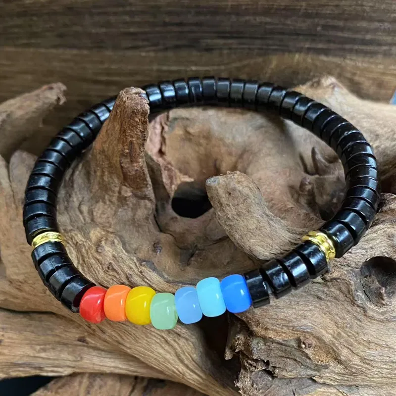 XIBAOCHUNHUA Ebony Bracelets Unisex-4