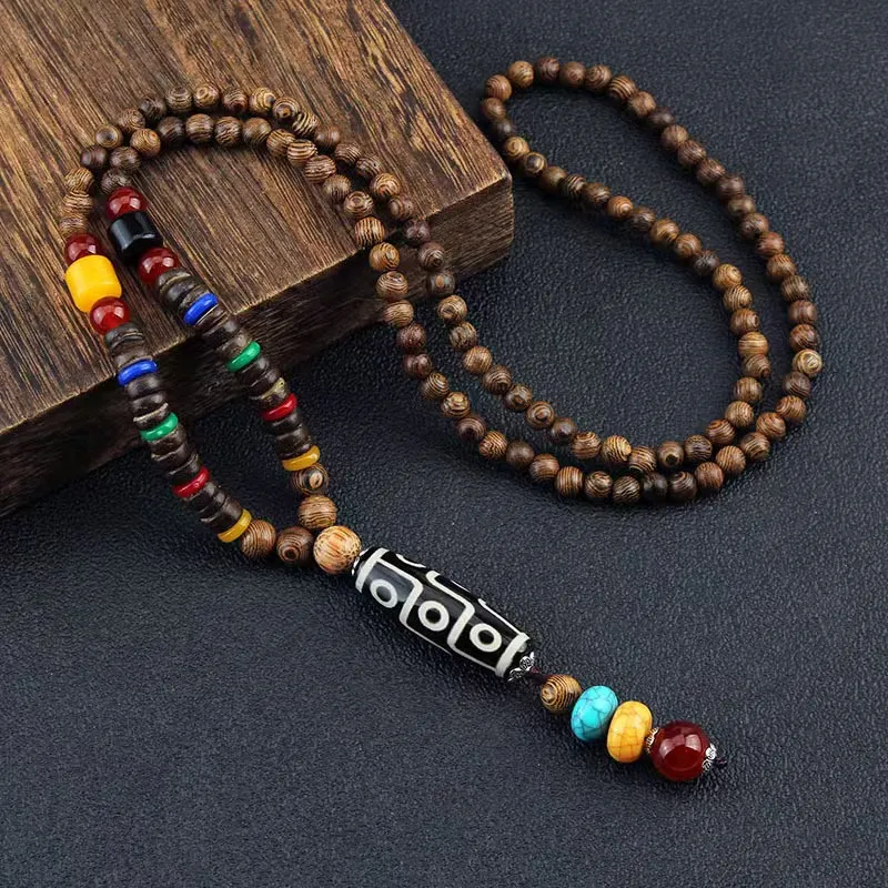 XIBAOCHUNHUA Redwood Bracelets Unisex-3