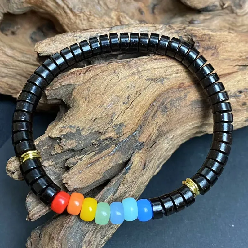 XIBAOCHUNHUA Ebony Bracelets Unisex-1