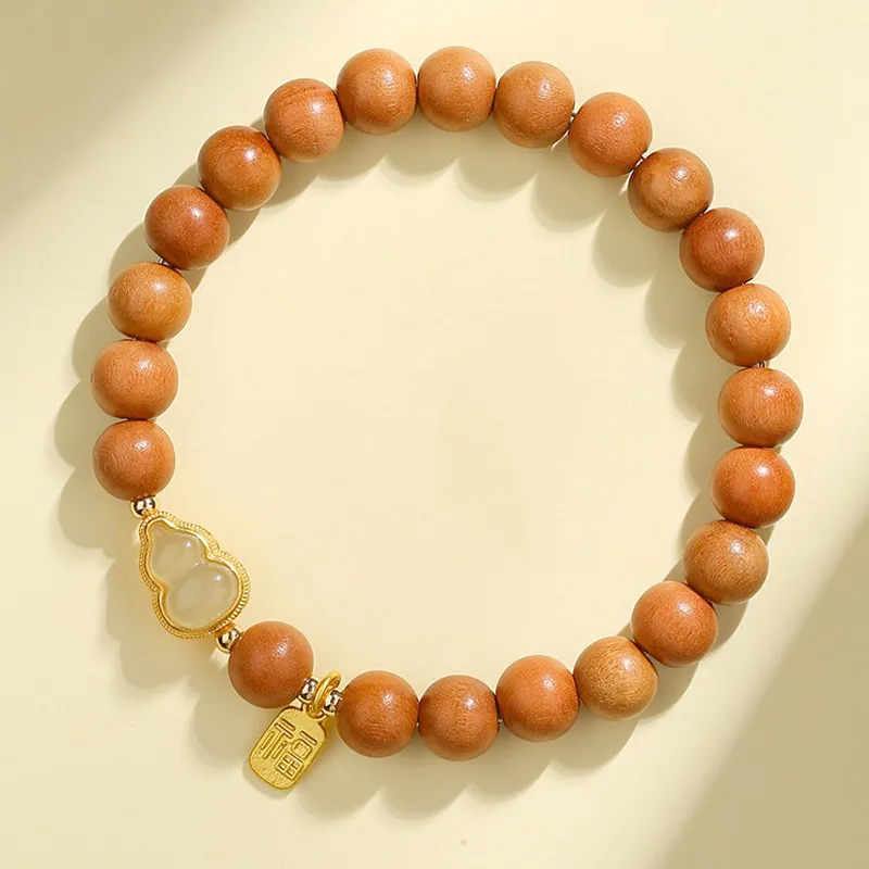 XIBAOCHUNHUA Green Sandalwood Bracelets Unisex-1