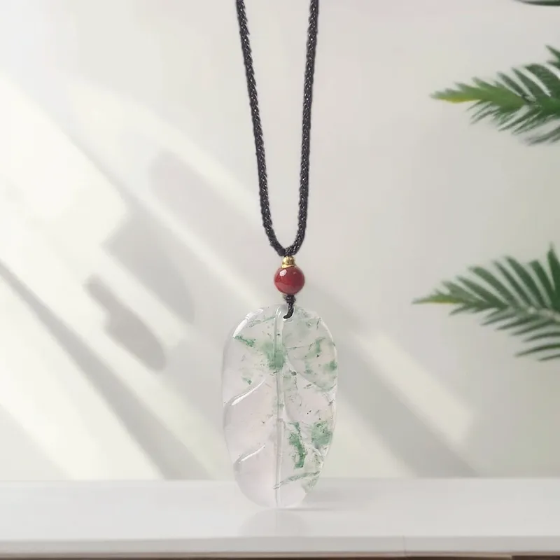 XIBAOCHUNHUA African Emerald Necklaces Unisex-2