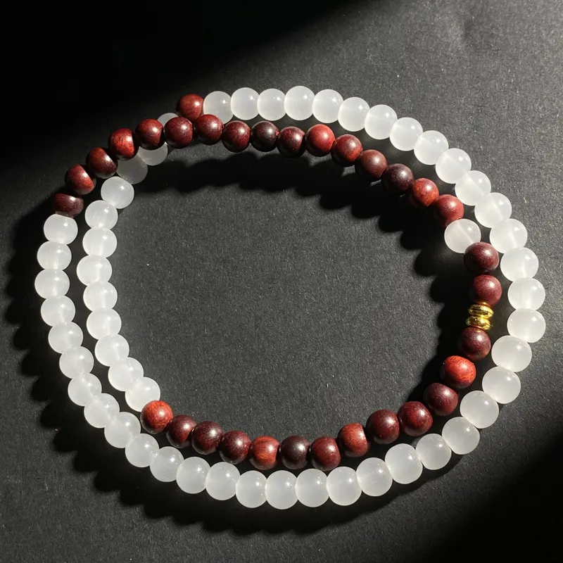 XIBAOCHUNHUA Bloodwood Bracelets Unisex-3