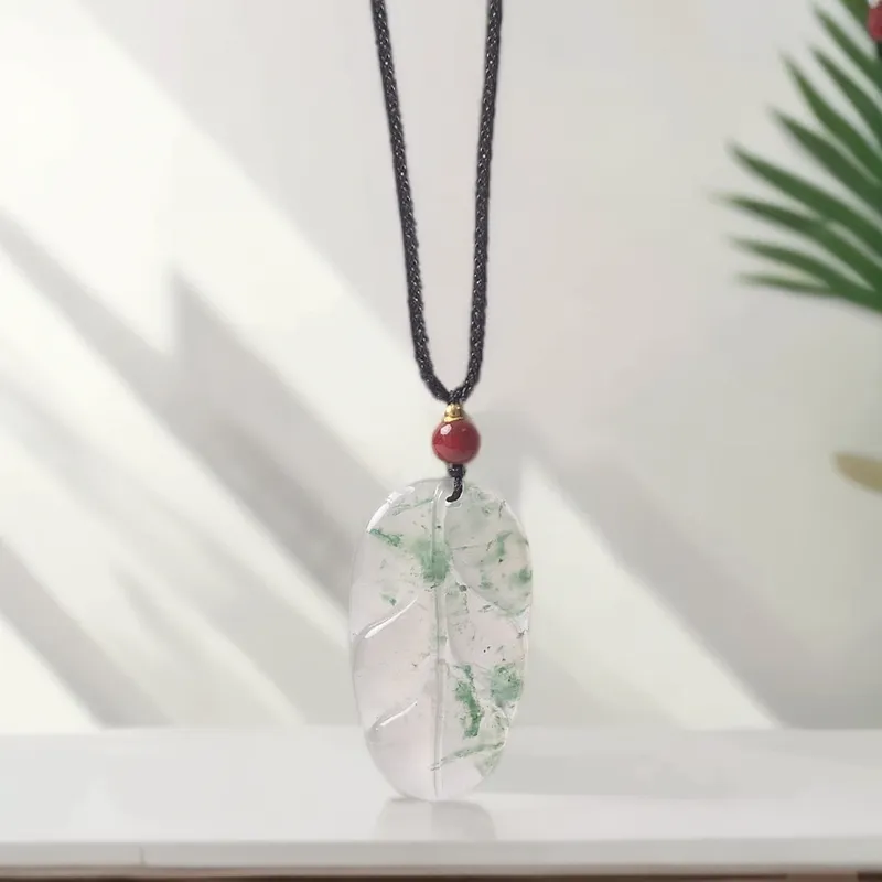 XIBAOCHUNHUA African Emerald Necklaces Unisex-4