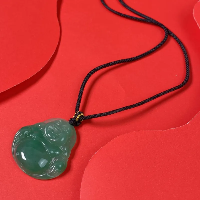 XIBAOCHUNHUA Natural African Emerald Necklaces Unisex-2