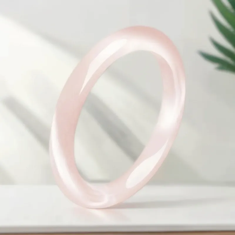 XIBAOCHUNHUA Glass Cat Eye Bangles Women's-9