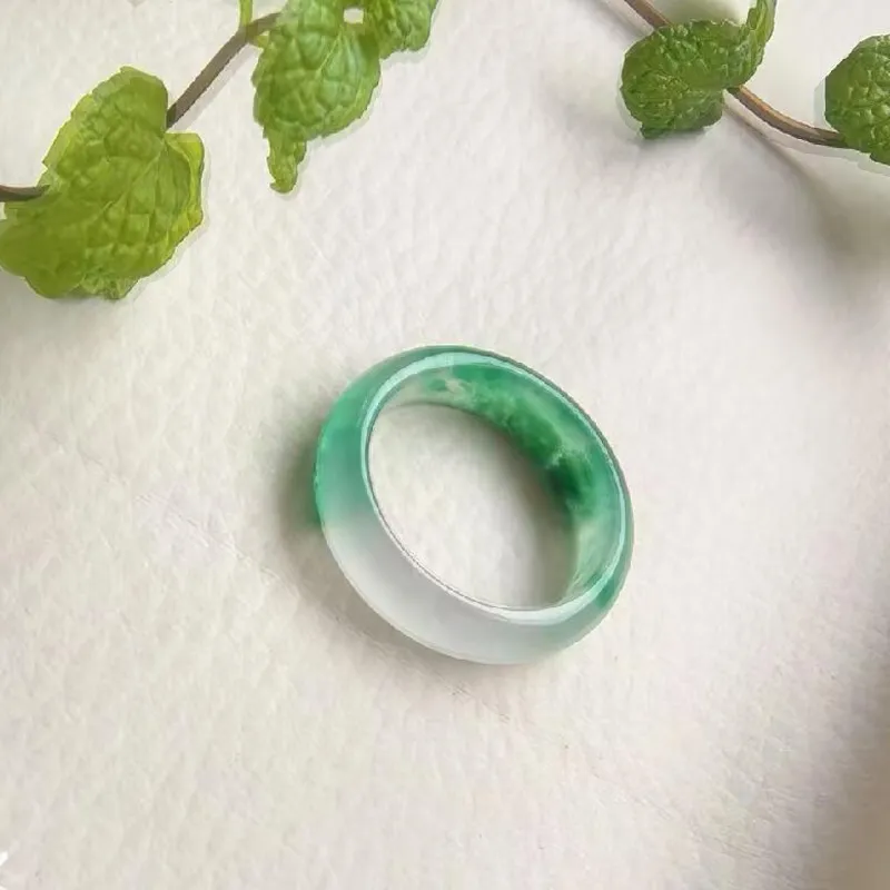 XIBAOCHUNHUA African Emerald Rings Unisex-2