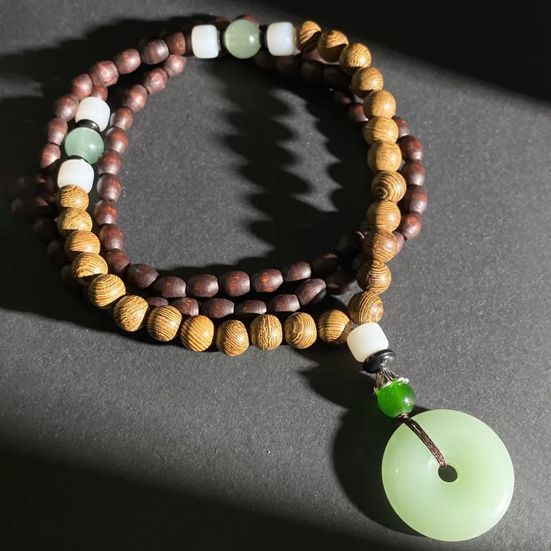 XIBAOCHUNHUA Redwood Bracelets Unisex-4