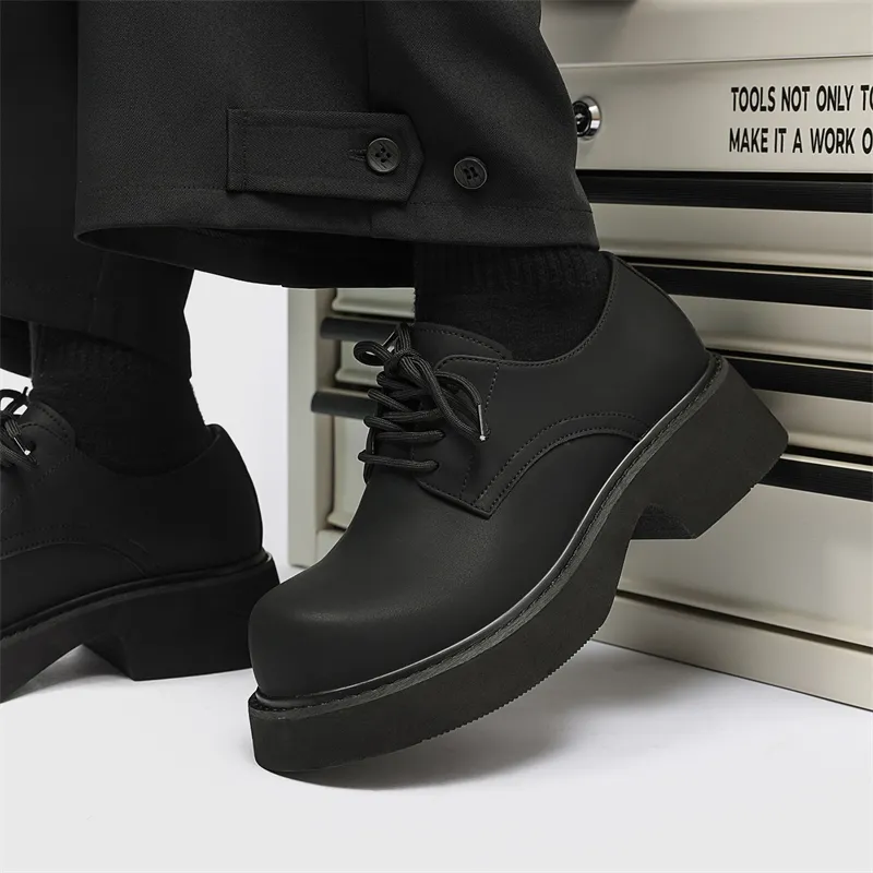 Bellum Han Dress Shoes Men's Black-6