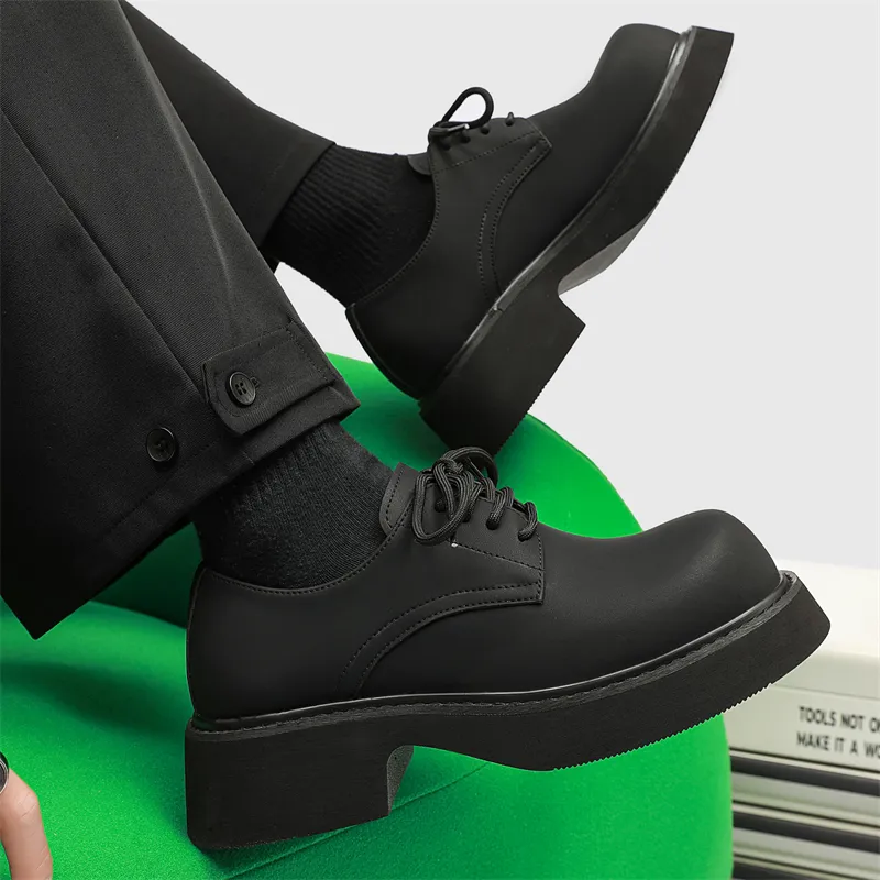 Bellum Han Dress Shoes Men's Black-8