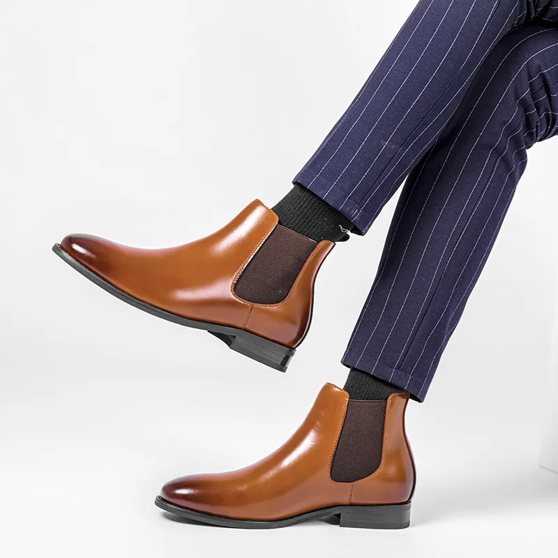 Bellum Han Short Chelsea Boots Men's-8