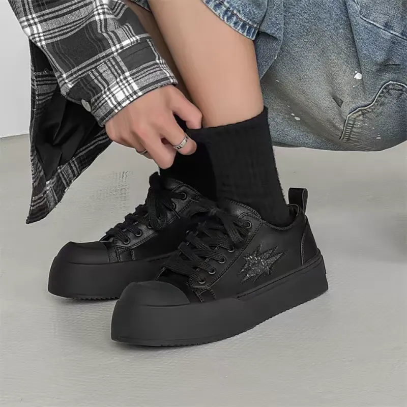 Bellum Han Slip Resistant Low Top Skateboard Shoes Unisex-9